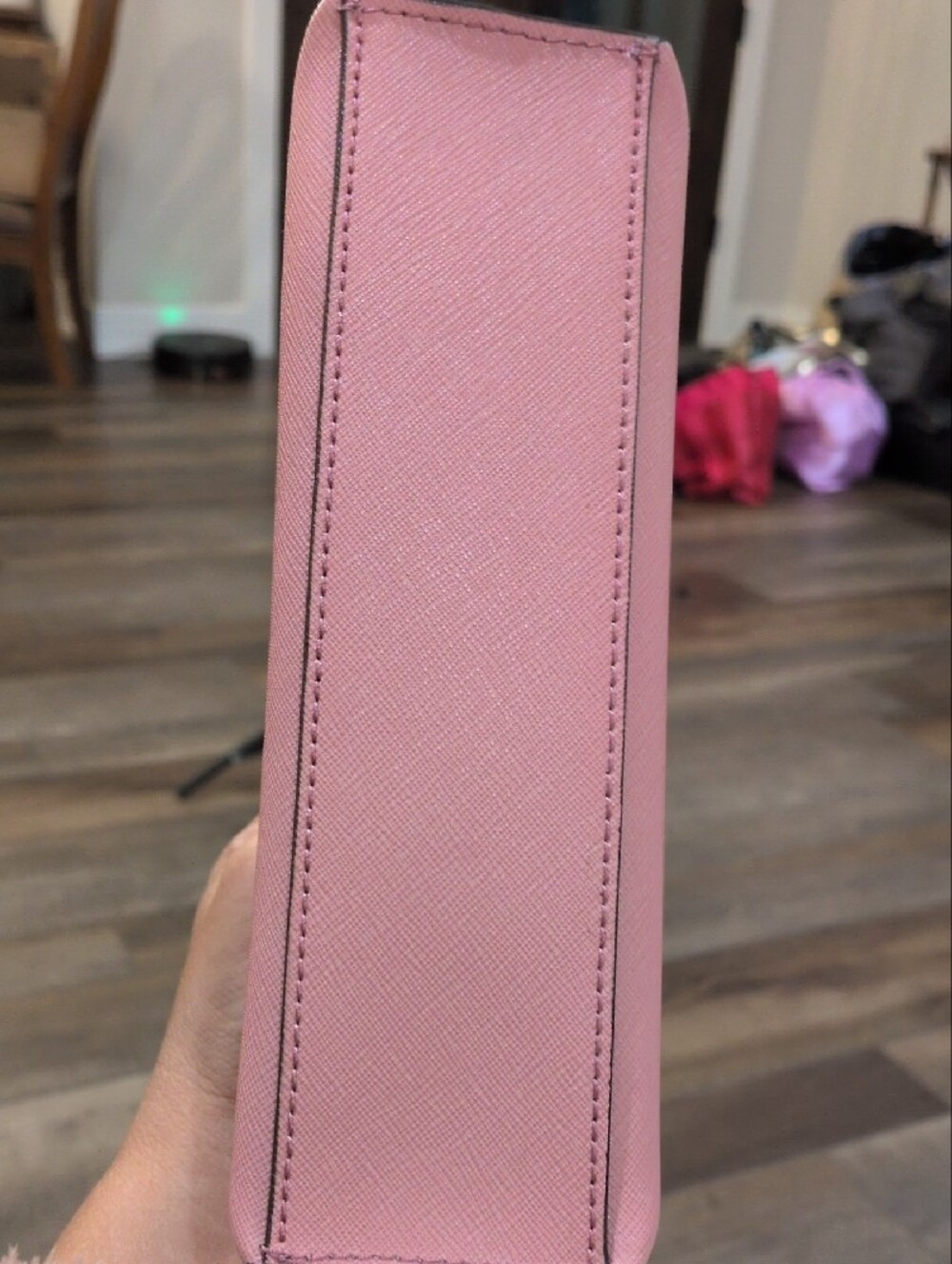 henri bendel Dusty Rose Saffiano Cosmetic Case - Picture 3 of 6